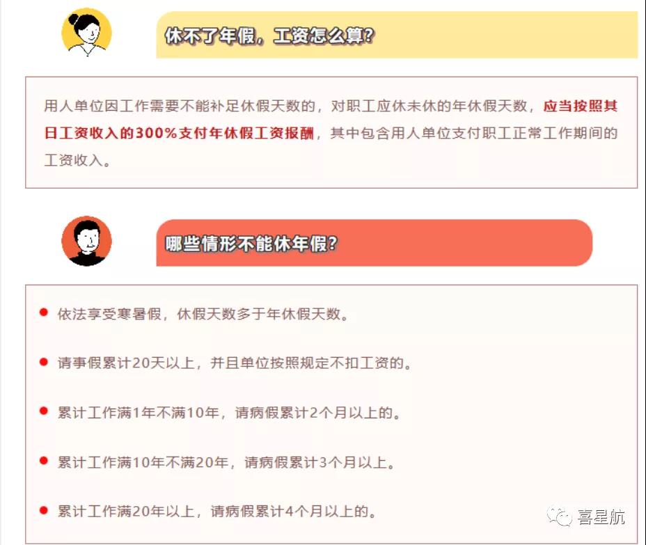 你有多少天年假呢？(圖2)